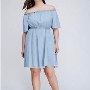 Lane Bryant Chambray dress